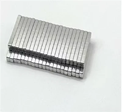 Magnet Batang Neodymium Berlapis Nikel