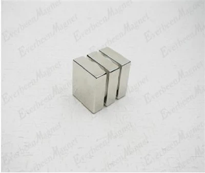 Magnet Blok Neodymium Berlapis Nikel